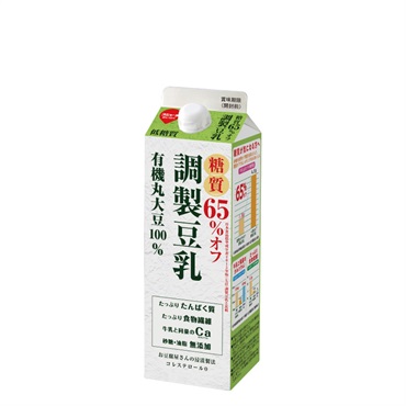 糖質65％オフ 調製豆乳 900ml (12本入）