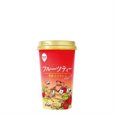 フルーツティー 青森ふじりんご 220ml　(12本入)