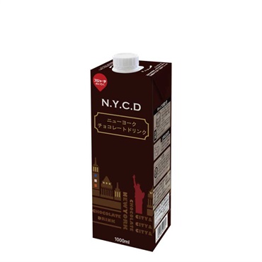 N.Y.C.D ﾆｭｰﾖｰｸﾁｮｺﾚｰﾄﾄﾞﾘﾝｸ 1000ml (6本入)