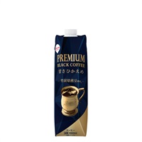 プレミアムブラックコーヒー甘さひかえめ 1000ml (6本入)