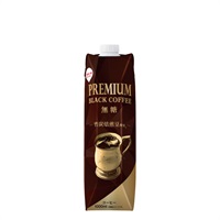 プレミアムブラックコーヒー無糖 1000ml (6本入)