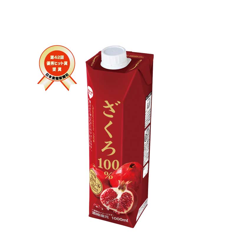 ざくろ 100% 1000ml (6本入)